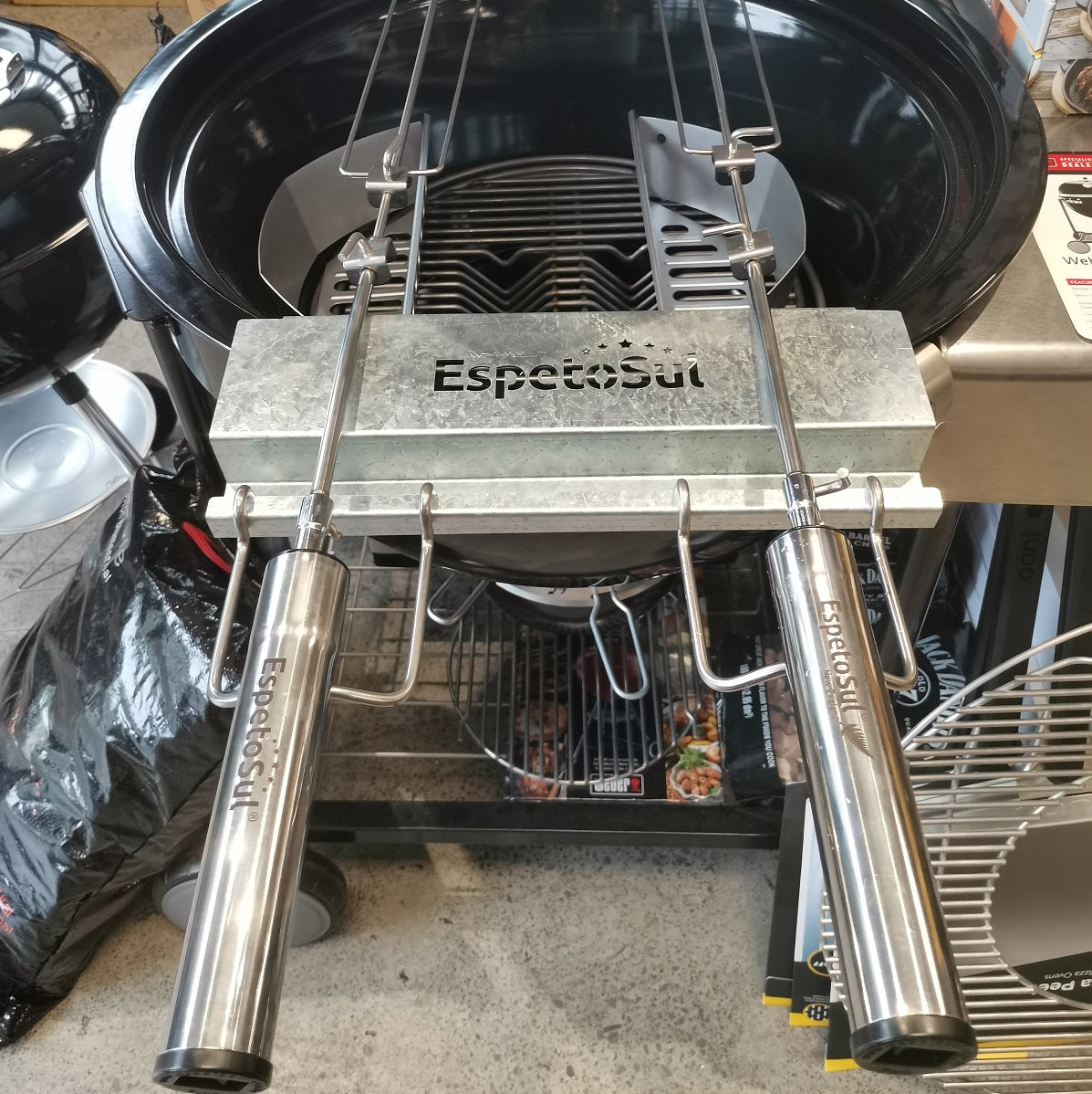 Rotisserie Attachment Rack for Weber Summit® Kamado 24inch