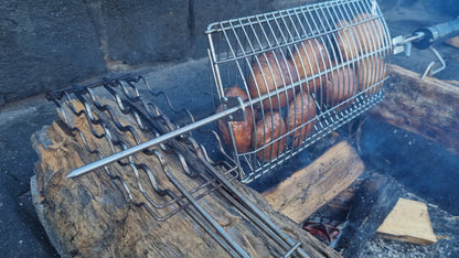 Fish and Vege basket for EspetoSul Rotisserie